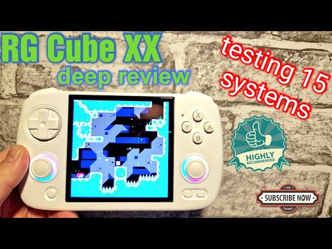 Видео: Обзор Anbernic RG Cube XX: тестирование 15 систем I Распаковка I PSP PS1 Dreamcast