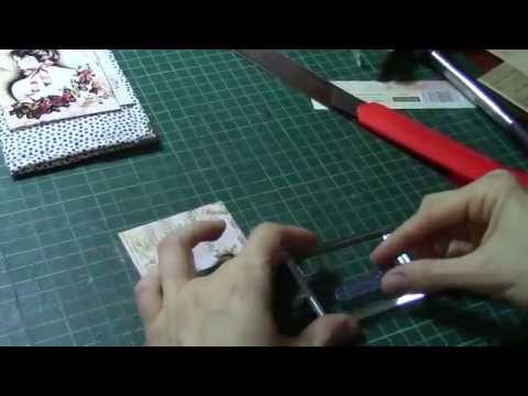 Видео: Тканевая обложка на паспорт - Мастер Класс /Скрапбукинг/ Обложки на заказ/