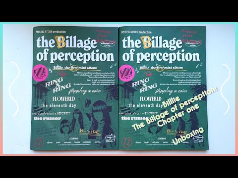 Видео: 🌿 Распаковка альбома Billlie The Billage of Perception: Chapter one // Billlie unboxing 🌿