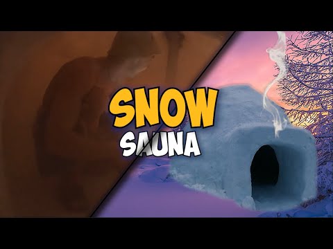 Видео: Как сделать сауну внутри иглу? Это просто невероятно!