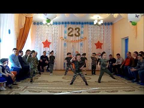 Видео: Танец солдат  Средняя группа