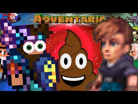 Видео: ТЕРРАРИЯ, ЕСЛИ БЫ РАЗРАБЫ БЫЛИ НАРКОМАНАМИ // ADVENTARIA ⟨МОНТАЖ⟩