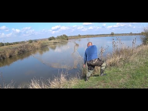 Видео: Угарная рыбалка Кастинговой сетью, Джоник отжигает