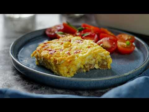 Видео: Свинина с овощами под сырной шапкой