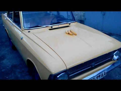 Видео: Москвич "ИЖ - 412" 1975г. Банановый
