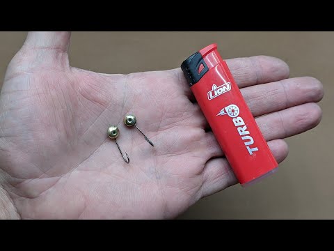 Видео: Мормышка без пайки за 2 минуты !!! homemade for fishing