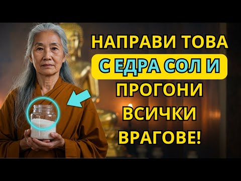 Видео: 5 Тайни Начина С Едра Сол, Които Разрушават Цялата Негативна Енергия И Защитават Дома Ви!