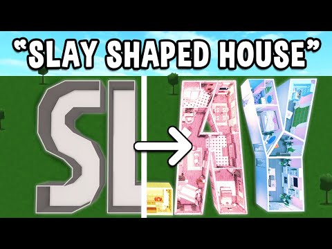 Видео: Вставка слова «SLAY» в дом в Блоксбурге