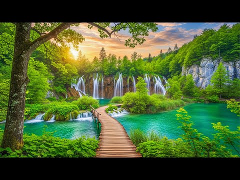 Видео: Красивая расслабляющая музыка для снятия стресса 🌿Успокаивающая музыка с пением птиц