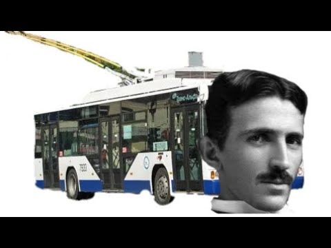 Видео: Троллейбус никола Тесла 5 