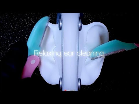 Видео: ASMR Если вам нравится ощущение почесывания уха!! Абсолютно уверен Tingle чистка ушей❤️