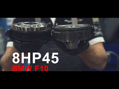 Видео: F10 // 8hp45 // разбор // деффектовка // сборка