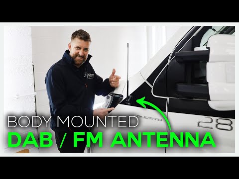Видео: Установка на кузов DAB/FM-антенны для автодомов, кемперов и фургонов!