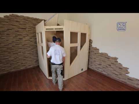 Видео: Процесс сборки сауны ИТС