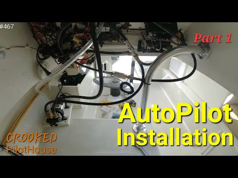 Видео: Установка насоса автопилота Garmin, часть 1. Garmin Reactor 40, основной пакет гидравлического ав...