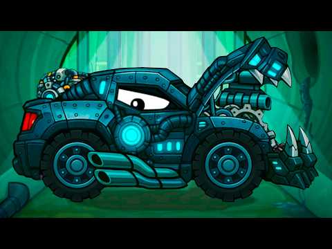Видео: Car Eats Car 3 Мехатрон #129 Боссы Машина ест машину на Машинки Кида