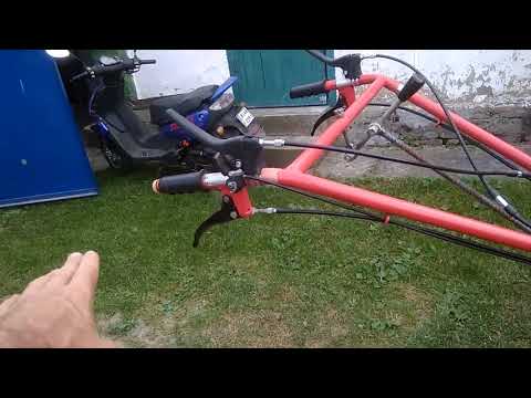 Видео: 13#Рычаг КПП на руль МБ 105