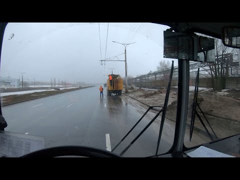 Видео: Короткое замыкание. Не всякая, блин, погода хороша | Троллейбус Зиу. Чебоксары