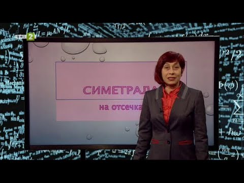 Видео: Симетрала на отсечка, На фокус 7. клас - 25.05.2021 по БНТ