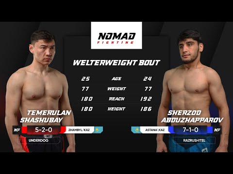 Видео: Темерулан Шашубай vs. Шерзод Абдужаппаров: Полный бой