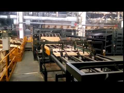 Видео: Процесс производства шпона (ООО "Амурская ЛК" в г. Амурск)