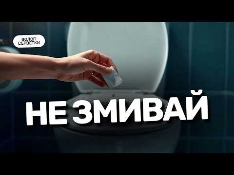 Видео: НЕ ЗМИВАЙ! Що роблять вологі серветки з каналізацією?