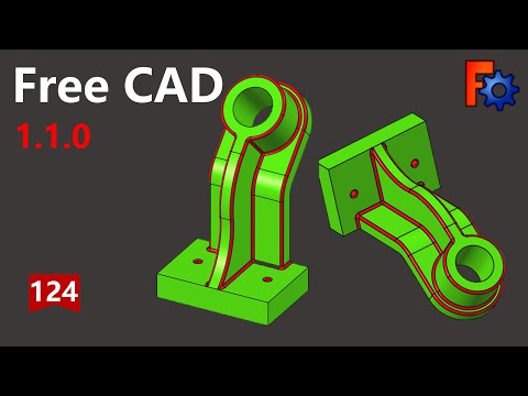 Видео: FreeCAD 1.1.0dev Как бороться с отказом скругления, упражнение 124