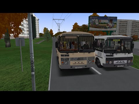 Видео: OMSI 2 BUS PAZ 32054 MAP Novosibirsk Маршрут 7 ( не доехал до конца)