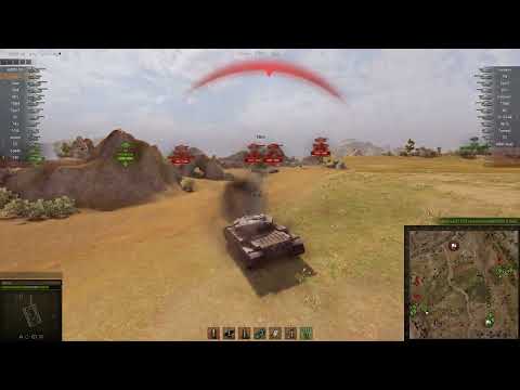 Видео: WoT 0.8.3 - Caernarvon - Степи