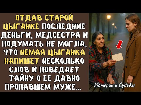 Видео: Отдав немой ЦЫГАНКЕ последние деньги, медсестра замерла, едва ГАДАЛКА рассказала о пропавшем муже...