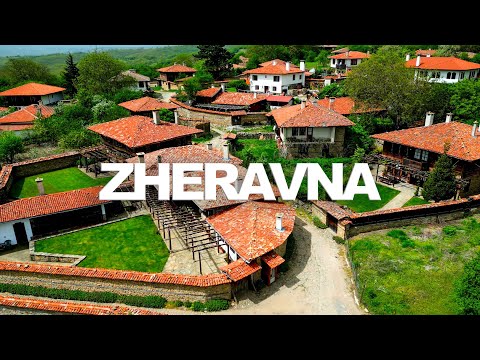 Видео: Zheravna | Жеравна | Aerial Drone Video and Walking Tour in 4K HDR