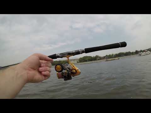 Видео: СПИННИНГ JS COMPANY BIXOD N A3 (LUMA) S802L-ML 2,44 М 5-28 Г FAST ТУБУС