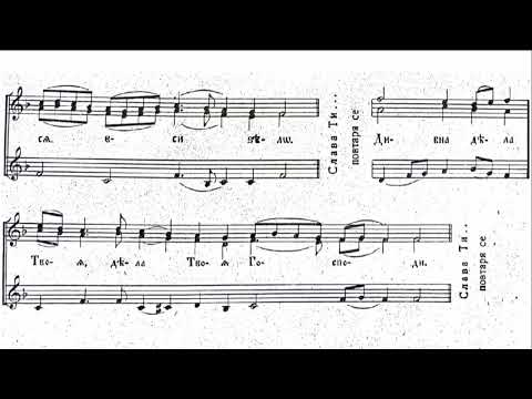 Видео: Петър Динев - Предначинателен псалом