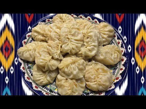 Видео: Уйгурские манты с тыквой| Сочные и вкусные|Пошаговый рецепт| Uyghur pumkin manti ❤