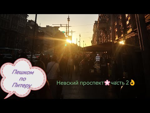 Видео: 🌸Невский💚Аничков сад👌Пл.Восстания#прогулкипопитеру#садыпитерские#невский#пешкомпогороду