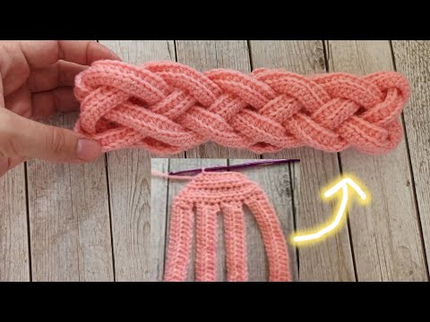 Видео: 😯КАК ИЗ ЭТОГО👍СВЯЗАТЬ ПОВЯЗКУ НА ГОЛОВУ/crochet headband/gehäkeltes Stirnband