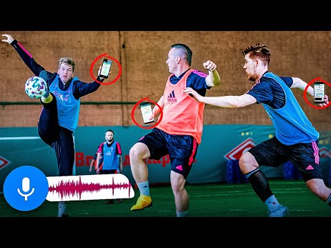 Видео: кто последний отправит ГОЛОСОВОЕ сообщение ИГРАЯ В ФУТБОЛ - получит 20.000р