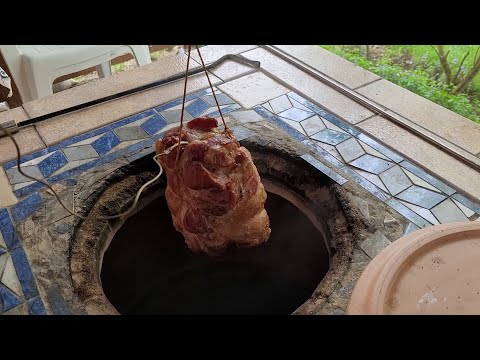 Видео: Мясо горячего копчения в тандыре