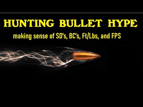 Видео: ШУМ О ПУЛЯХ ДЛЯ ОХОТЫ: Разбираемся в SD, BC, Ft/Lb и FPS