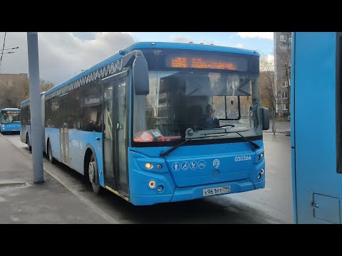 Видео: Автобус м44. Платформа Лось — Лобненская улица