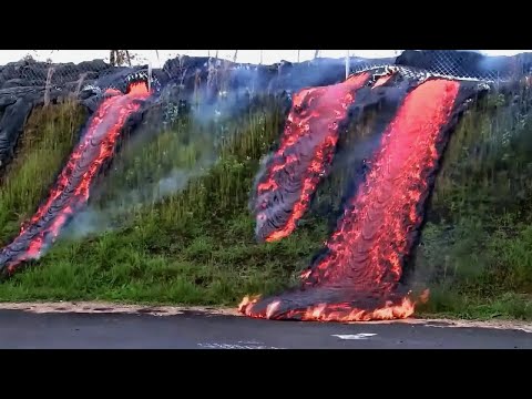 Видео: Гнев природы - вулканическая ЛАВА!