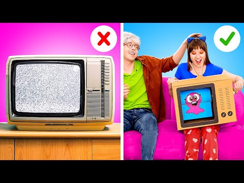 Видео: ЛУЧШИЕ ИДЕИ ДЛЯ РОДИТЕЛЕЙ ИЗ КАРТОНА || Доступные гаджеты для умных родителей! От 123 GO! Like