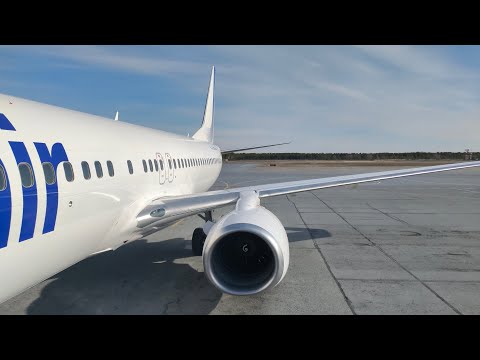 Видео: Boieng 737 800 Utair рейс Сургут-Москва Внуково  #аэропорт Сургут