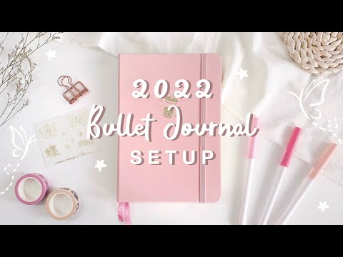 Видео: 🌷 мой набор для ведения bullet-журнала в 2022 году