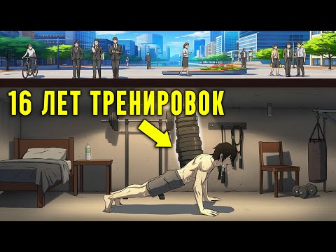 Видео: Он Всю Жизнь Тренировался в Подземном Бункере, Чтобы Быть готовым к Апокалипсису! – Пересказ Манхвы