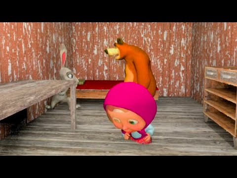 Видео: МАША МЕН АЮ ГРЕННИ ҮЙІНЕ ТАП БОЛДЫ,МАША МЕН АЮ,GTA V