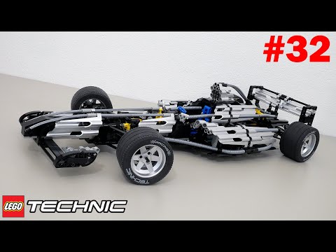 Видео: ЛЕГО Техник ЧЕМПИОН: Silver Champion F1 Car 8458 2000 года – Легенды LEGO Technic – Обзор №32