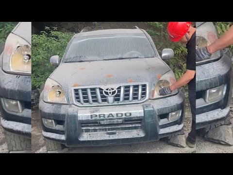 Видео: Реставрация заброшенного Toyota Prado LC120 - Car Spa - Реставрация классических автомобилей