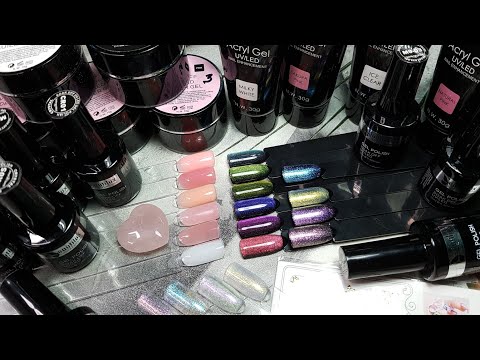Видео: Beautilux /BUILDER GEL - POLY GEL для наращивания ногтей/Хрустальные гель лаки/ 9D CAT Galaxy