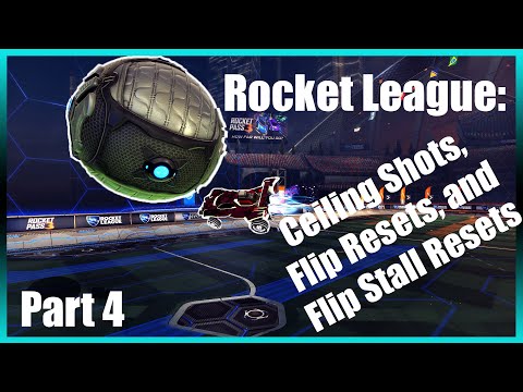 Видео: Руководство по броскам с потолка, сбросам с переворота и срывам с переворота в Rocket League для KBM